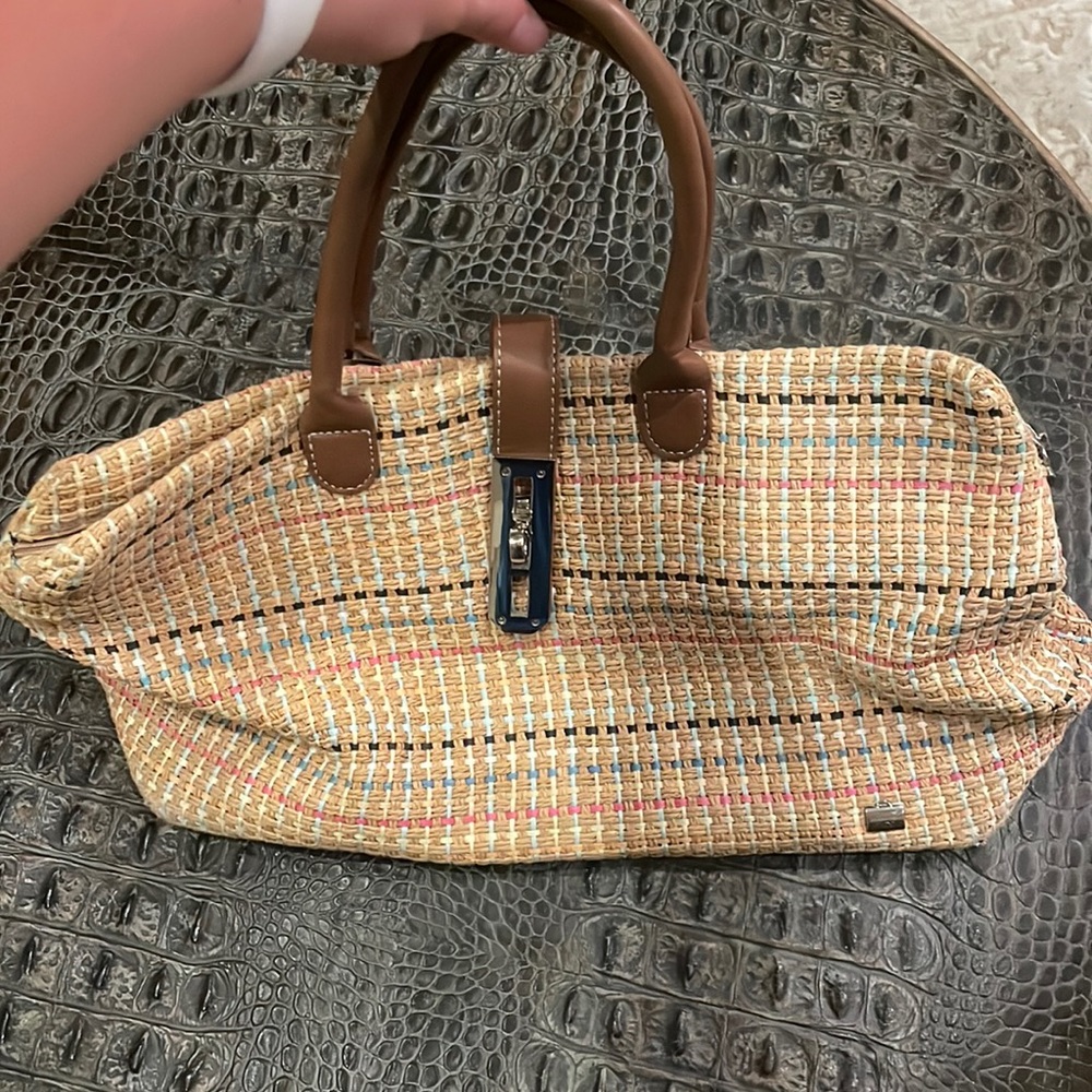 La Bagagerie multi color twead bag